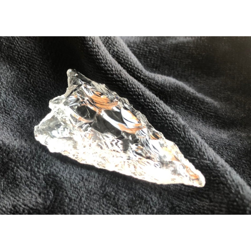 甜蜜水晶 天然白水晶冰晶矛頭墜 繩鍊項鍊:圖片 4