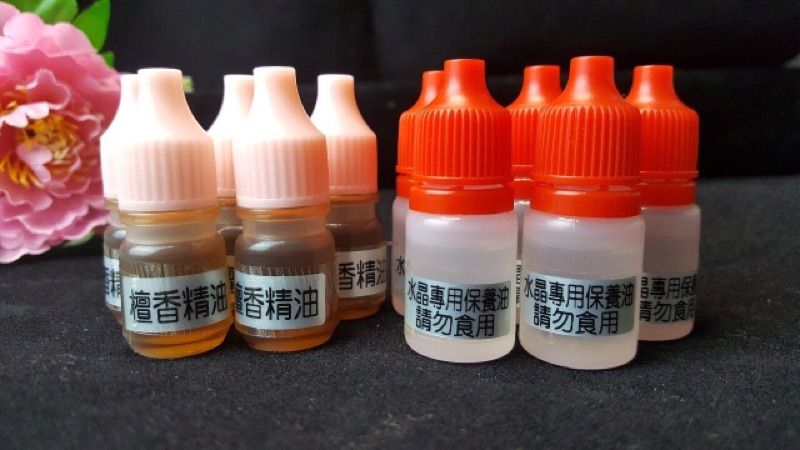 現貨供應 甜蜜水晶 複方檀香油淨化檀香油 琥珀、佛珠、水晶、貔貅玉石寶石木材天然礦石 水晶專用保養油 水晶保養專用刷:圖片 5
