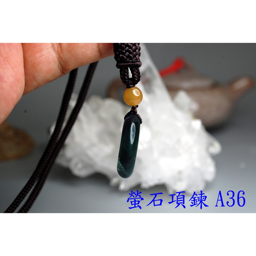 甜蜜水晶 J0930B04-A36-A38天然螢石 滑石 螢石項鍊 五色石項鍊:圖片 3
