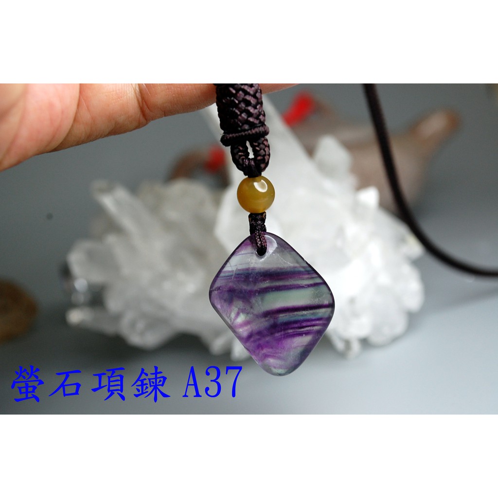 甜蜜水晶 J0930B04-A36-A38天然螢石 滑石 螢石項鍊 五色石項鍊:圖片 5