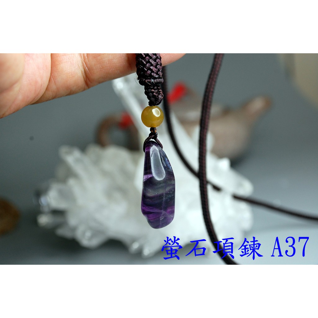 甜蜜水晶 J0930B04-A36-A38天然螢石 滑石 螢石項鍊 五色石項鍊:圖片 6
