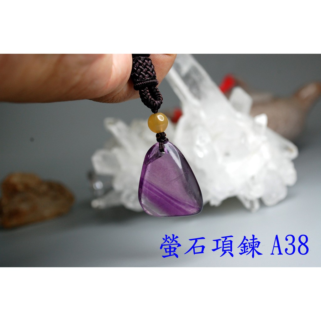 甜蜜水晶 J0930B04-A36-A38天然螢石 滑石 螢石項鍊 五色石項鍊:圖片 7