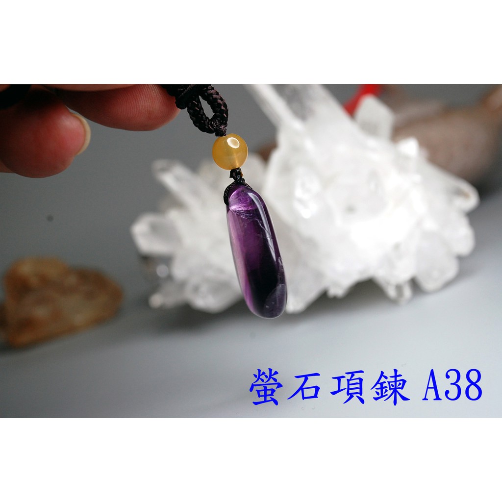 甜蜜水晶 J0930B04-A36-A38天然螢石 滑石 螢石項鍊 五色石項鍊:圖片 9