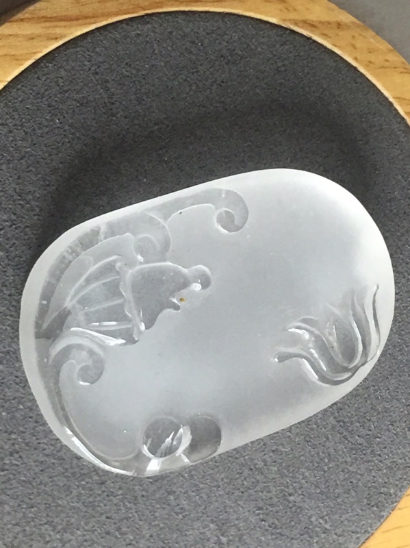 甜蜜水晶 J81216A02 新春限量 浮雕 白水晶 吊墜 項鍊 各式款項商品如圖 綁成項鍊出售 直接佩戴:圖片 5