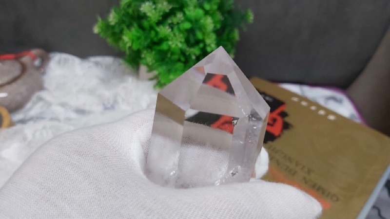 甜蜜水晶 K00101A5-1天然白水晶柱 化解梁煞!寶貝 。橫樑、壓樑等風水化煞 極品:圖片 6