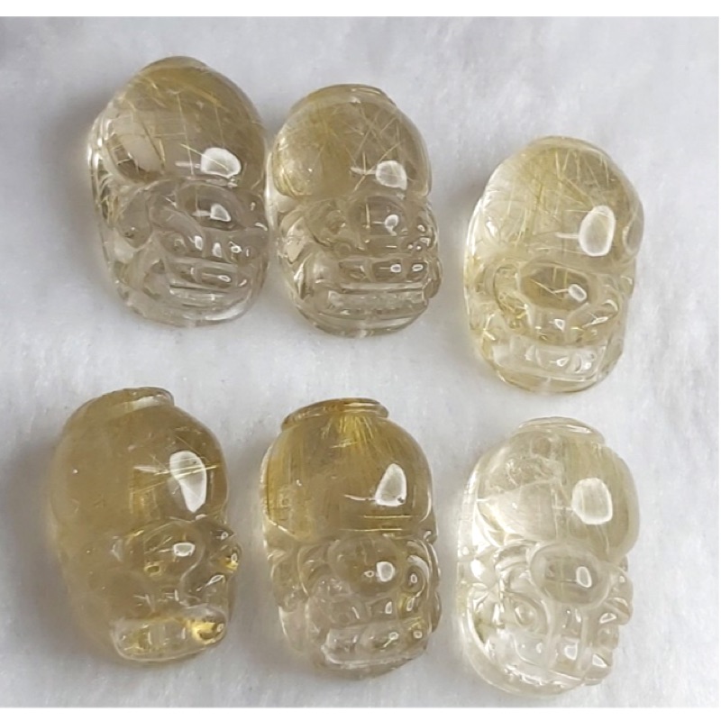 J90913A02-A46甜蜜水晶 天然鈦晶貔貅 多細絲 絲清透亮眼鈦晶 貔貅吊墜 擺件