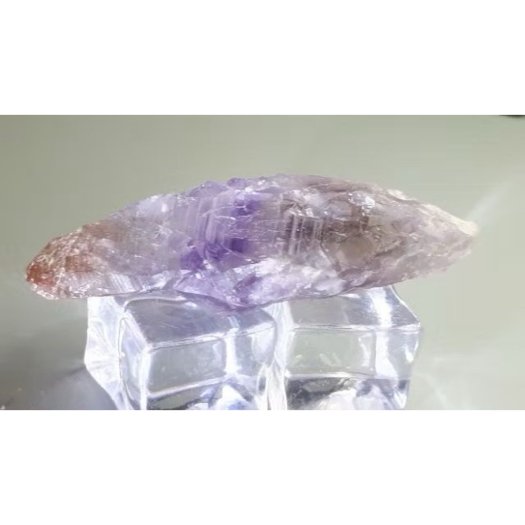 ♡J0728B02-12♡★甜蜜水晶★天然極光23紅頭原礦 超能量原礦 收藏家的原礦 ♤極品珍藏♤:圖片 3