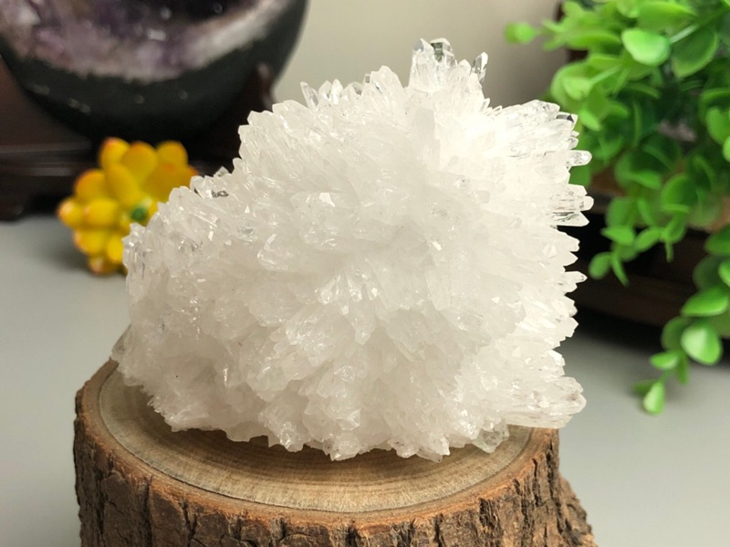甜蜜水晶 天然細芽白晶簇 J00712A3-4商品如照 一物一拍 實品拍照:圖片 5