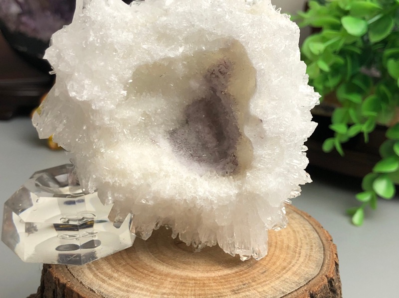 甜蜜水晶 天然細芽白晶簇 J00712A3-4商品如照 一物一拍 實品拍照:圖片 8