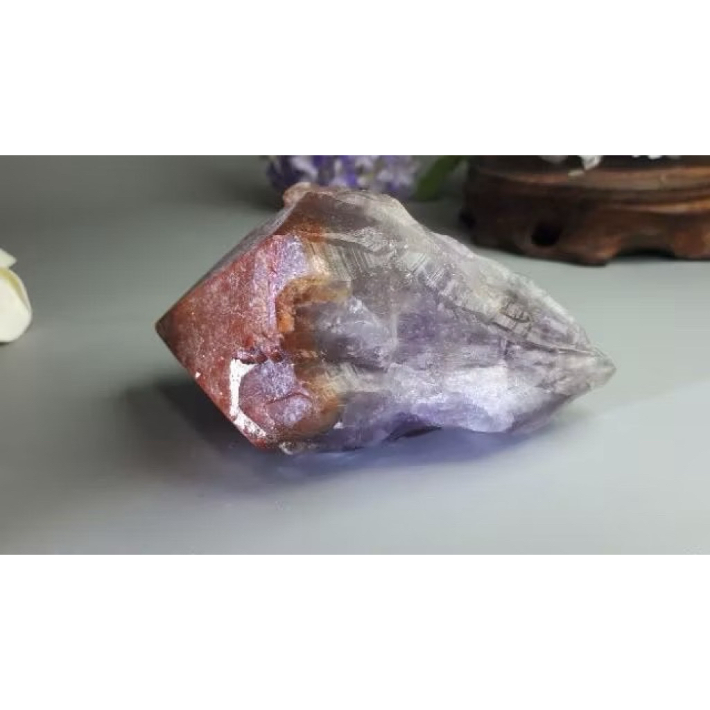 ♡J0728B02-1♡★甜蜜水晶★天然極光23紅頭原礦 超能量原礦 收藏家的原礦 ♤極品珍藏♤:圖片 4
