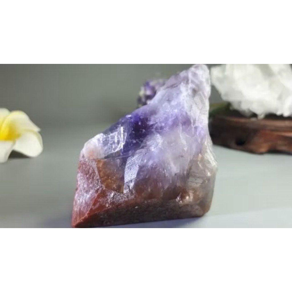 ♡J0728B02-1♡★甜蜜水晶★天然極光23紅頭原礦 超能量原礦 收藏家的原礦 ♤極品珍藏♤:圖片 6
