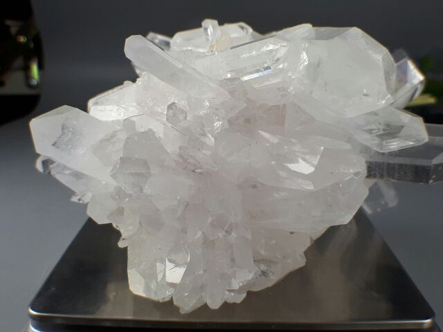 0917A08-9白晶簇多物質共生甜蜜水晶天然白晶簇白水晶簇白皙清透晶透柱白水晶簇消磁淨化充電避邪 防輻射:圖片 2