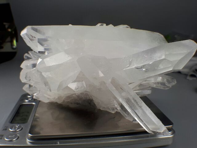 0917A08-9白晶簇多物質共生甜蜜水晶天然白晶簇白水晶簇白皙清透晶透柱白水晶簇消磁淨化充電避邪 防輻射:圖片 5