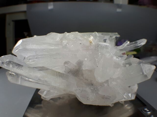 0917A08-9白晶簇多物質共生甜蜜水晶天然白晶簇白水晶簇白皙清透晶透柱白水晶簇消磁淨化充電避邪 防輻射:圖片 7