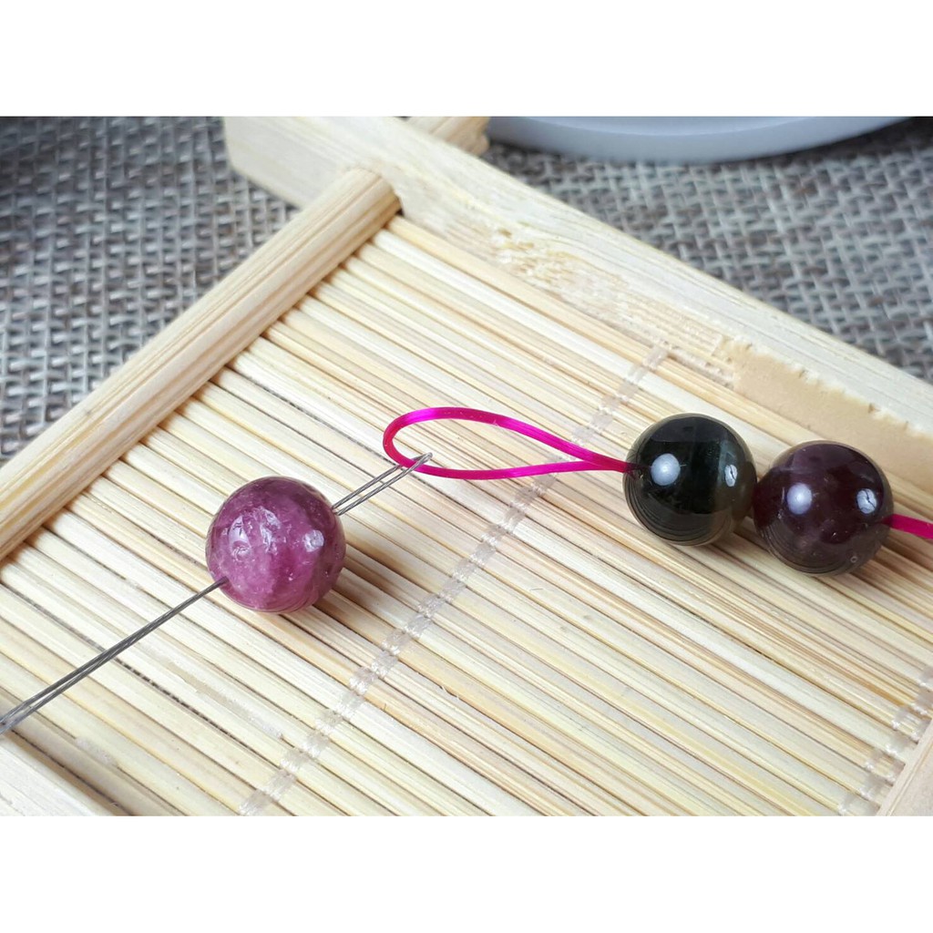 ★甜蜜水晶二館★串珍珠項鏈手鏈引線針~手工材料首飾線 銅絲線 鋼絲線 定型線 鋼絲引線針 串珠針 手鏈 串門簾 項鍊:圖片 7