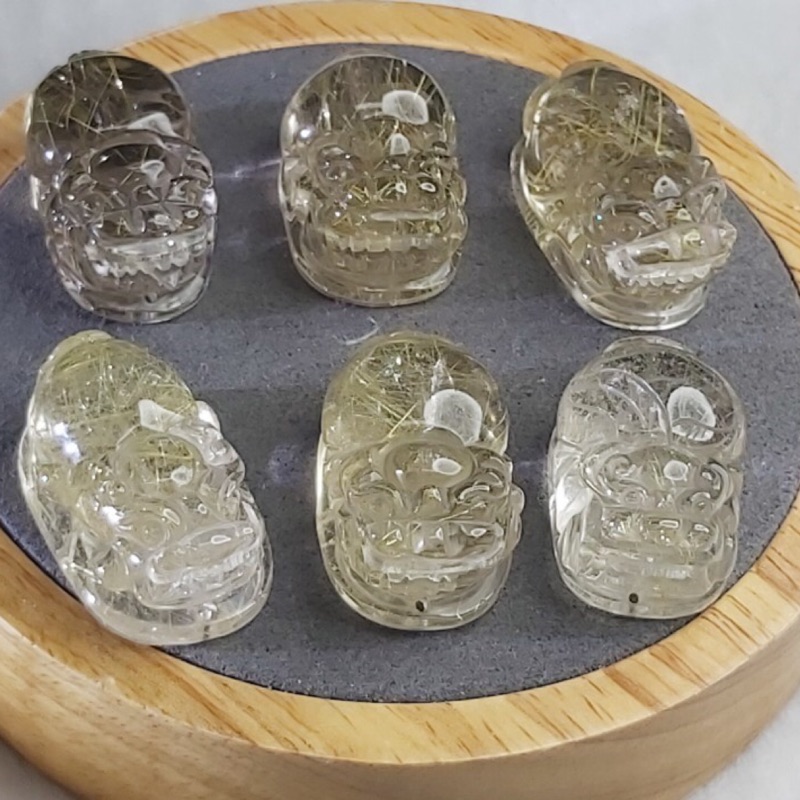 J90913A02-A45甜蜜水晶 天然鈦晶貔貅 多細絲 絲清透亮眼鈦晶 貔貅吊墜 擺件