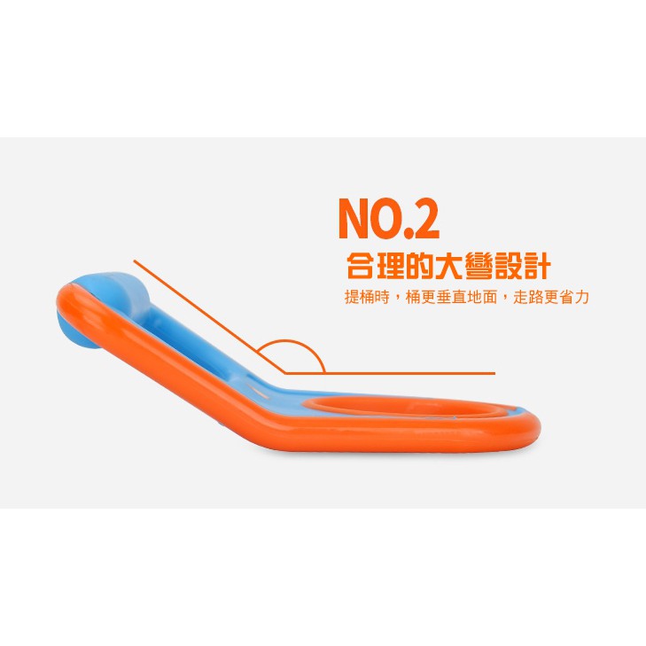 甜蜜水晶 手把防滑彈性體加厚省力桶裝水提水器 提桶器 拎水器 拎水手柄 提手把 水桶提把手提工具手把防滑彈性體加厚:圖片 4