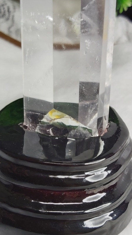 甜蜜水晶 K00101A4-3天然白水晶柱 化解梁煞!寶貝 。橫樑、壓樑等風水化煞 極品:圖片 4