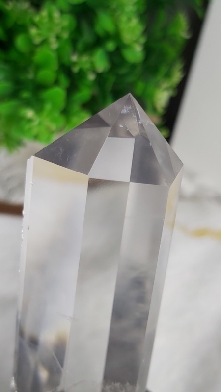 甜蜜水晶 K00101A4-3天然白水晶柱 化解梁煞!寶貝 。橫樑、壓樑等風水化煞 極品:圖片 5