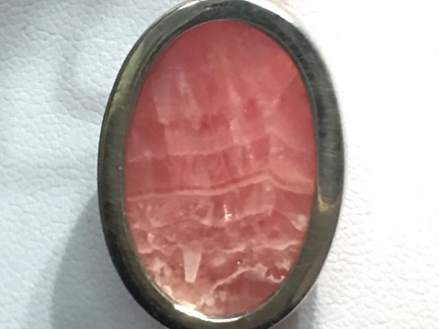 0430A17-1~2※甜蜜水晶 天然紅紋石S925銀包框吊墜項鍊吊墜(買就送細款銀鍊):圖片 9