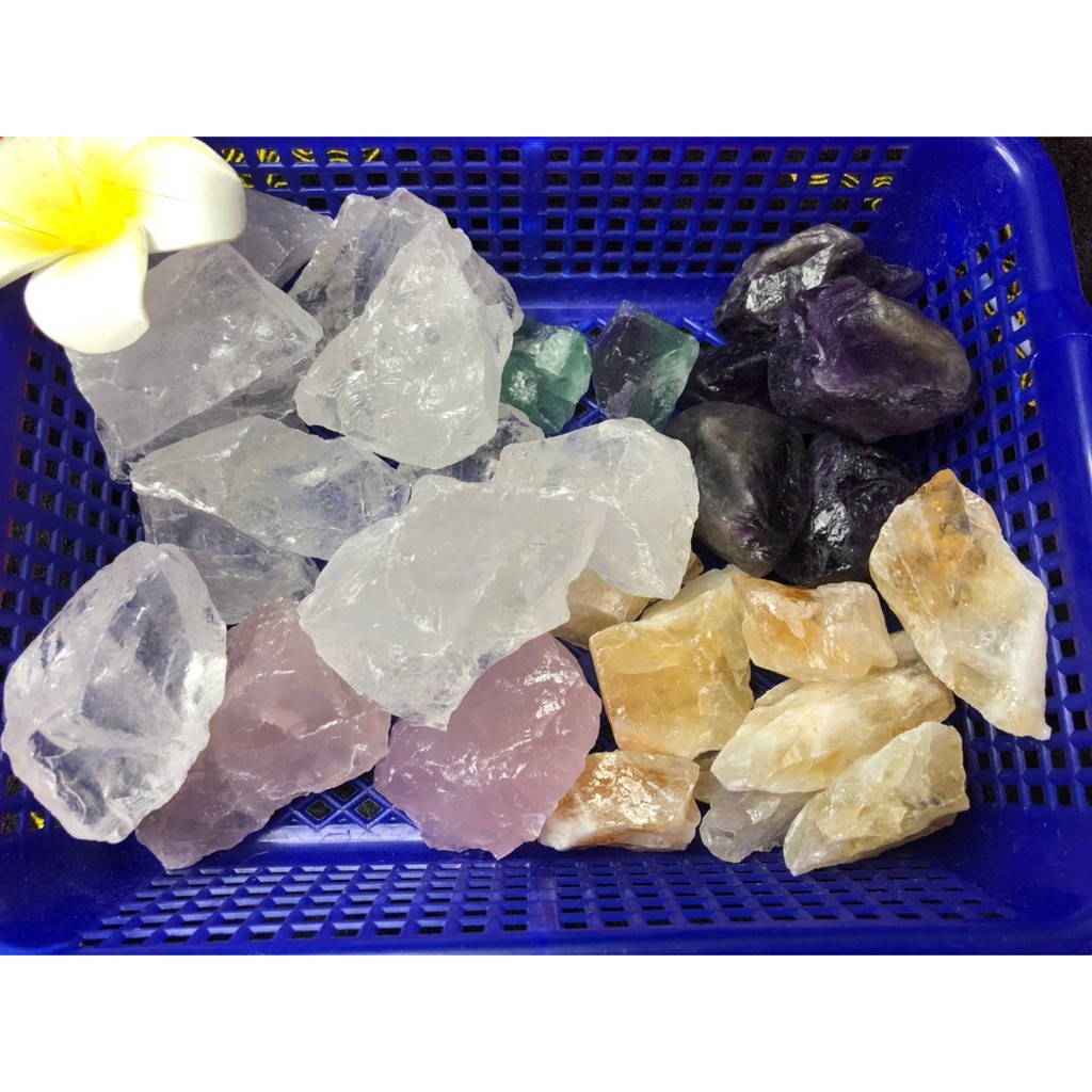 甜蜜水晶 天然水晶原礦 五行水晶原礦未拋光 (商品如照片實品拍照)便宜出清