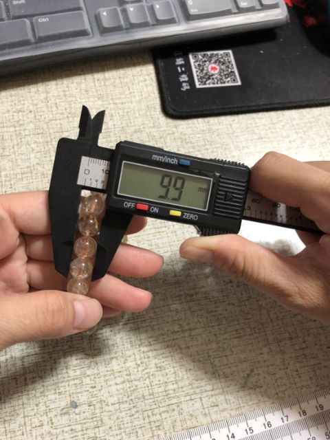 增強財運 鈦晶🌸甜蜜水晶🌸鈦晶J0302B02-1😍天然鈦晶強能量手鍊9.8咪13咪手鍊批發價格出清賣完止 金髮晶:圖片 4