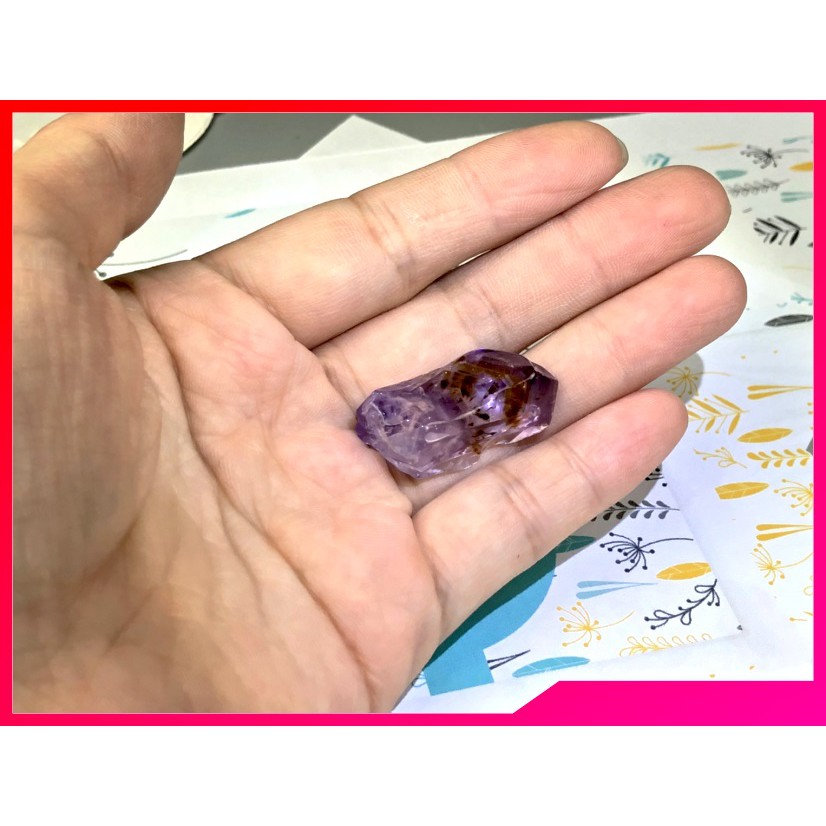 J0428B01-A18【甜蜜水晶二館】天然紫鈦原礦不可多得一物一拍 幫您激發潛能轉運招財 商品如圖:圖片 5