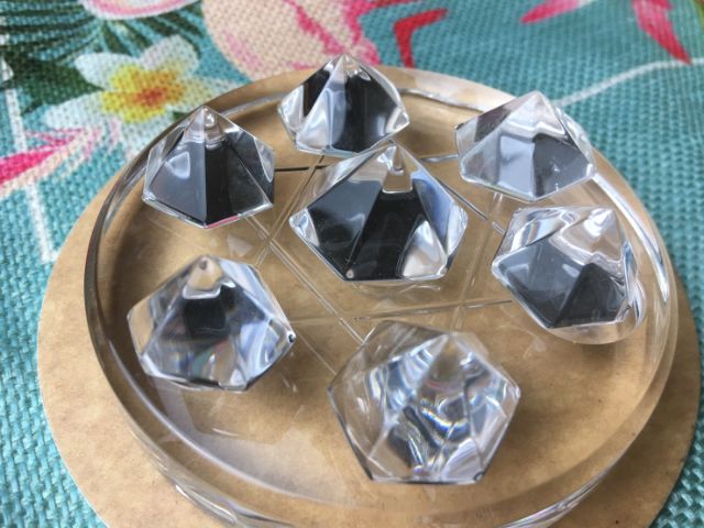 新貨入替。J0706B01-B21~B30 ♡甜蜜水晶二館♡天然清透白水晶金字塔型錐體白水晶數量有限售完止:圖片 8