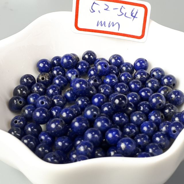 ♡J0416B02♡★甜蜜水晶二館★手作材料~天然青金石 散珠 DIY 天青石3.9~ 7.3mm散珠