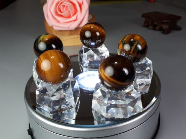 ♡0101A20-1♡★甜蜜水晶二館★天然虎眼石水晶球 招財 超能量 虎眼石水晶球 收藏 ♤極品珍藏♤:圖片 2