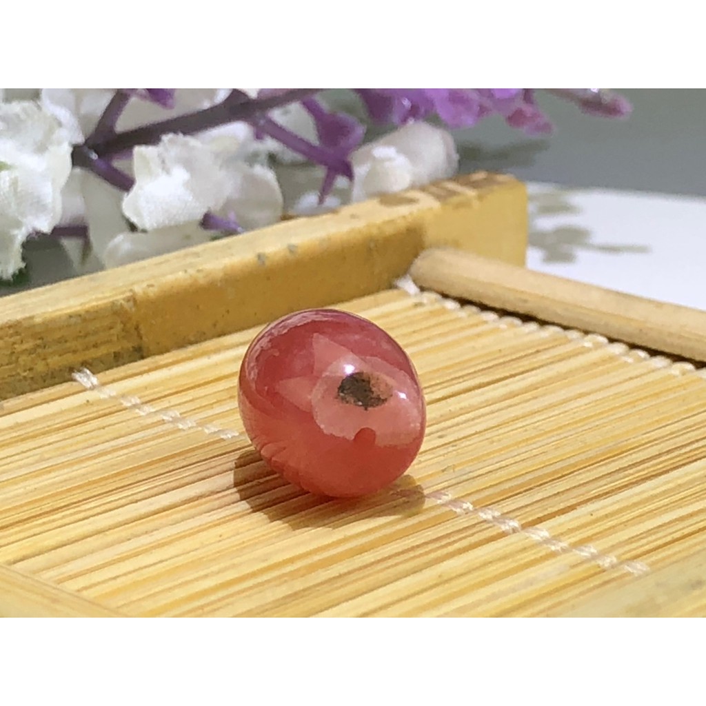J0920A20-9 甜蜜水晶二館 手作材料-天然菱錳礦桶珠 「愛神之石」紅紋石桶珠 商品如圖:圖片 4
