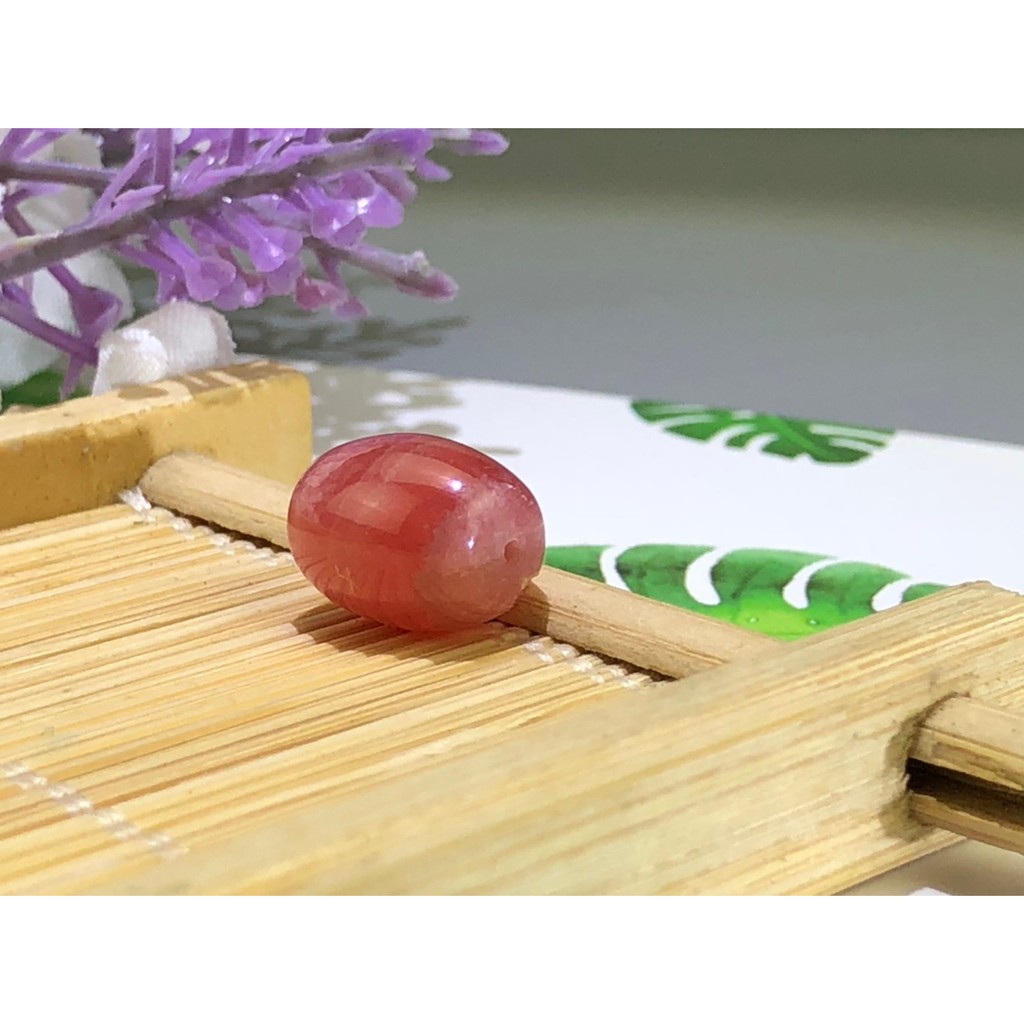 J0920A20-9 甜蜜水晶二館 手作材料-天然菱錳礦桶珠 「愛神之石」紅紋石桶珠 商品如圖:圖片 5
