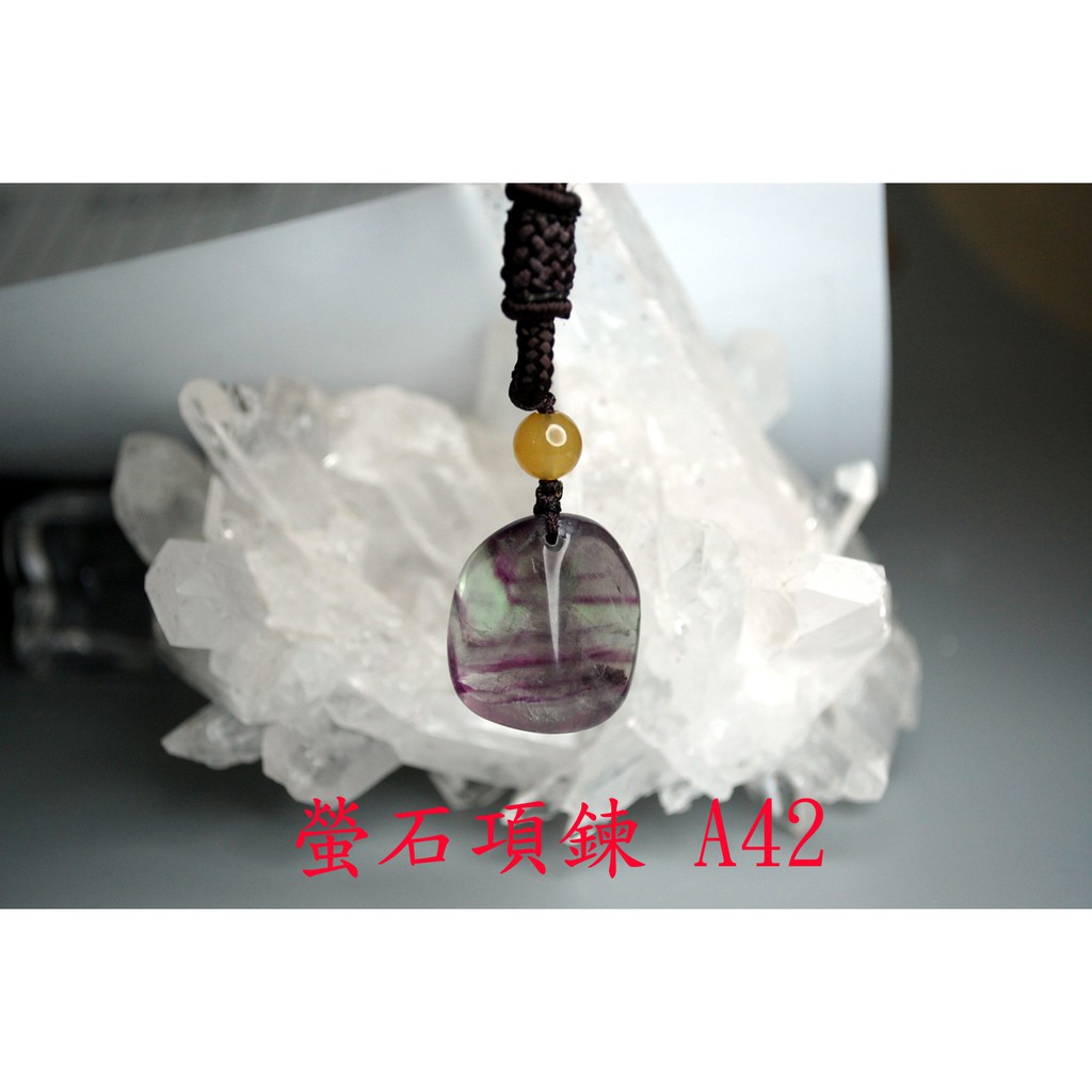五色石項鍊 甜蜜水晶二館 J0930B04-A39-A42天然螢石 滑石 螢石項鍊 五色石項鍊:圖片 8