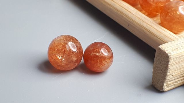 J0512B01黃金草莓太陽石貓眼水晶散珠。手作材料★甜蜜水晶二館★天然金草莓太陽石散珠 商品如圖 天然曠紋不喜勿標:圖片 7