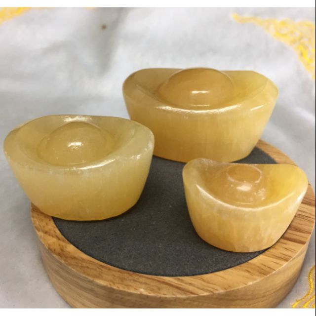 甜蜜水晶二館 天然黃玉元寶 招財聚人氣旺財 精美客廳辦公桌擺件大中小號元寶 招財聖石 聚財元寶 聚寶盆元寶 米黃玉