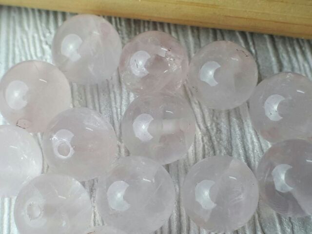 ♡甜蜜創意水晶♡手作材料~diy 水晶天然粉晶8~10mm散珠♡便宜賣♡另散珠收納盒:圖片 4