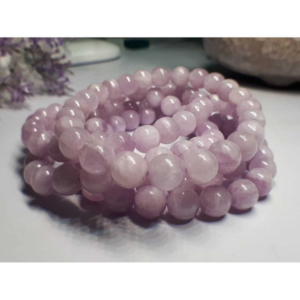 ♡J1203B03♡水晶皇后-紫鋰輝♡甜蜜水晶二館♡天然紫鋰輝手鍊♤無染色天然色♤便宜出清不議價☆紫鋰灰:圖片 5