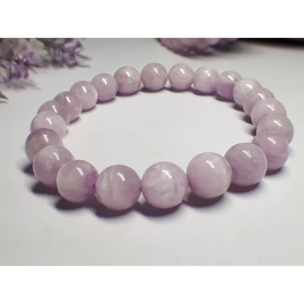 ♡J1203B03♡水晶皇后-紫鋰輝♡甜蜜水晶二館♡天然紫鋰輝手鍊♤無染色天然色♤便宜出清不議價☆紫鋰灰:圖片 7